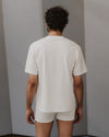 BASERANGE crew neck short sleeve T-shirt France BAS-TOBTE-CO-WI24-UNDYED